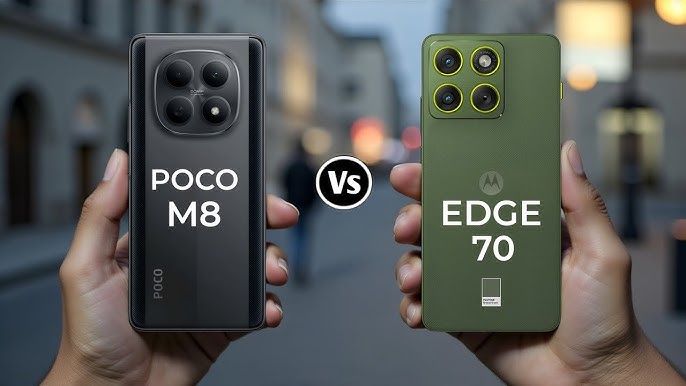 Motorola Edge 70 vs POCO M8 5G कौन सा फोन खरीदना सही रहेगा?