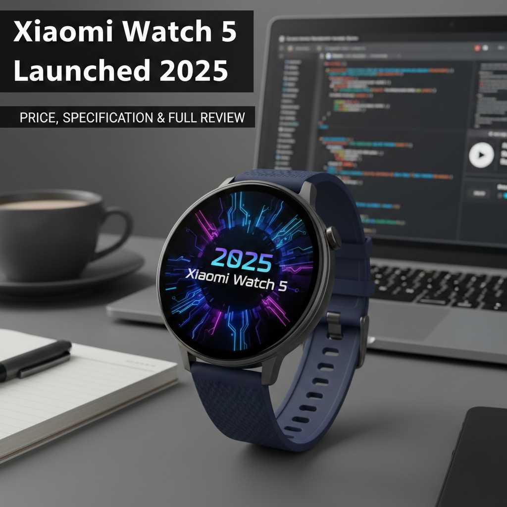 Xiaomi Watch 5 Launched 2025 Price Specification and Full Review