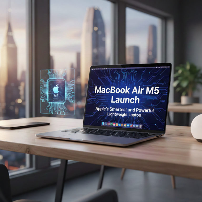 MacBook Air with M5 Launch: Apple का सबसे Smart और Powerful Lightweight Laptop