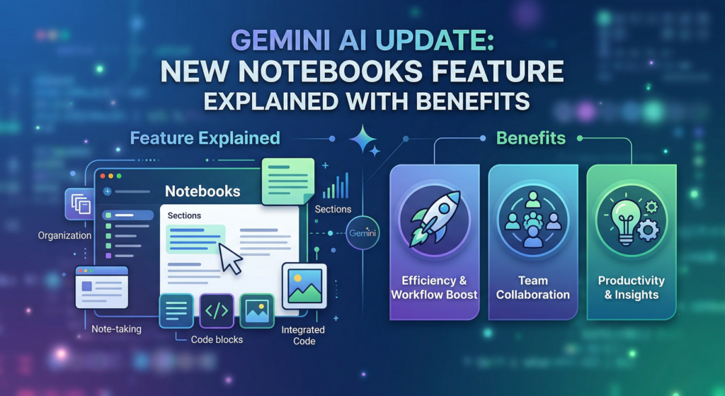 Gemini AI Update: New Notebooks Feature Explained with Benefits