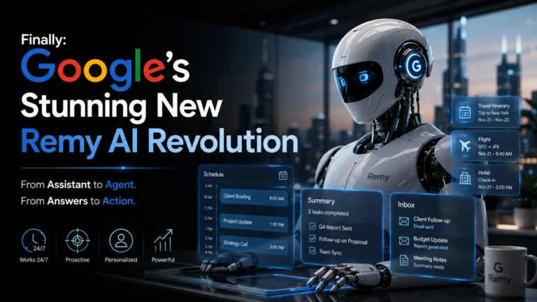 Finally: Google’s Stunning New Remy AI Revolution